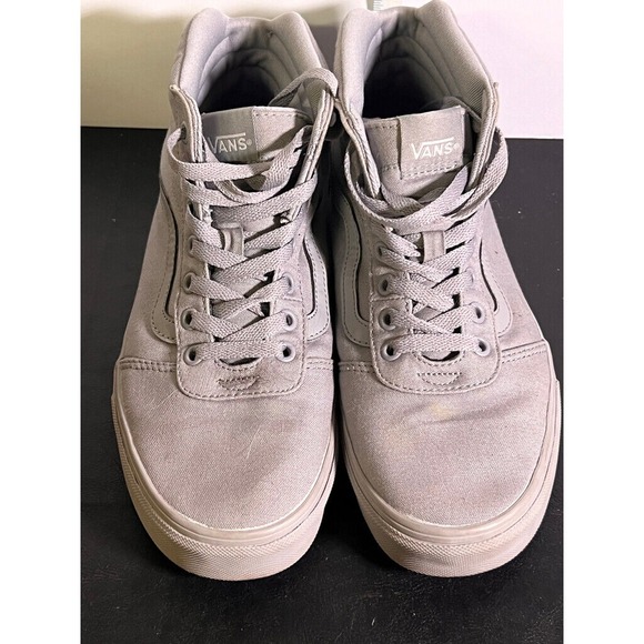 Vans‎ SK8-Hi Gray Casual Sneakers Women 8.5 (RA) - Picture 1 of 6